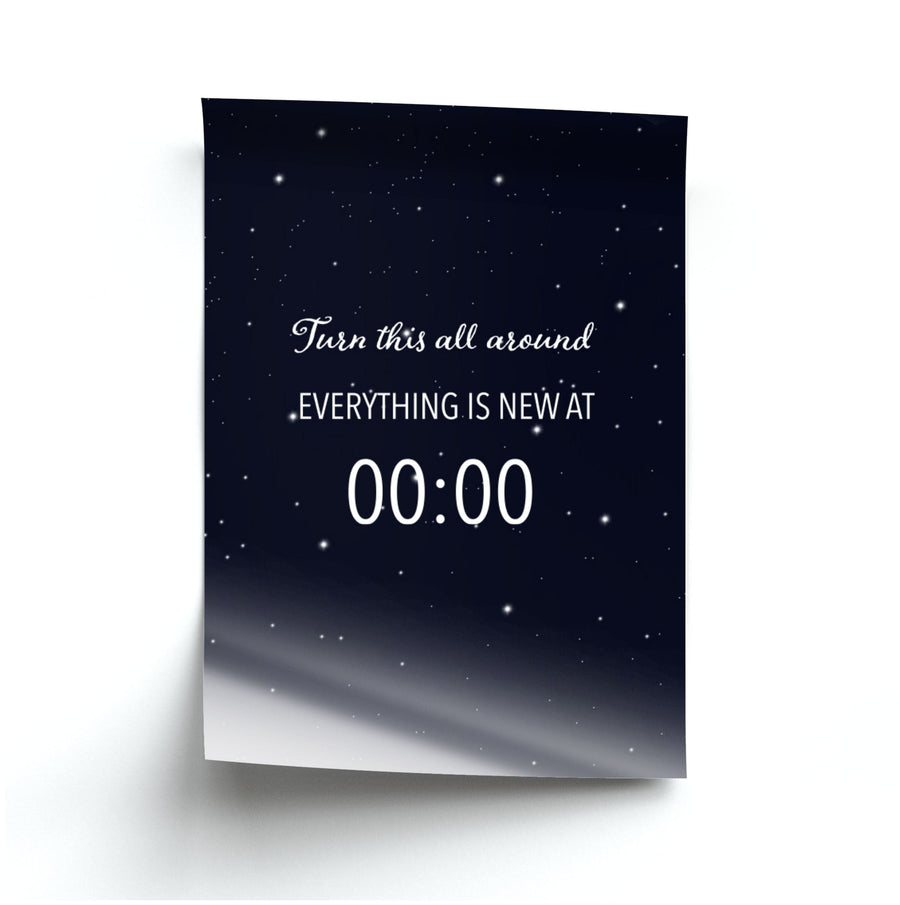 When The Clock Strikes Midnight - BTS Poster