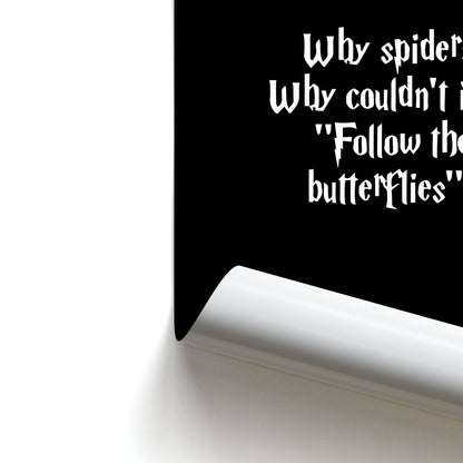 Why Spiders Poster