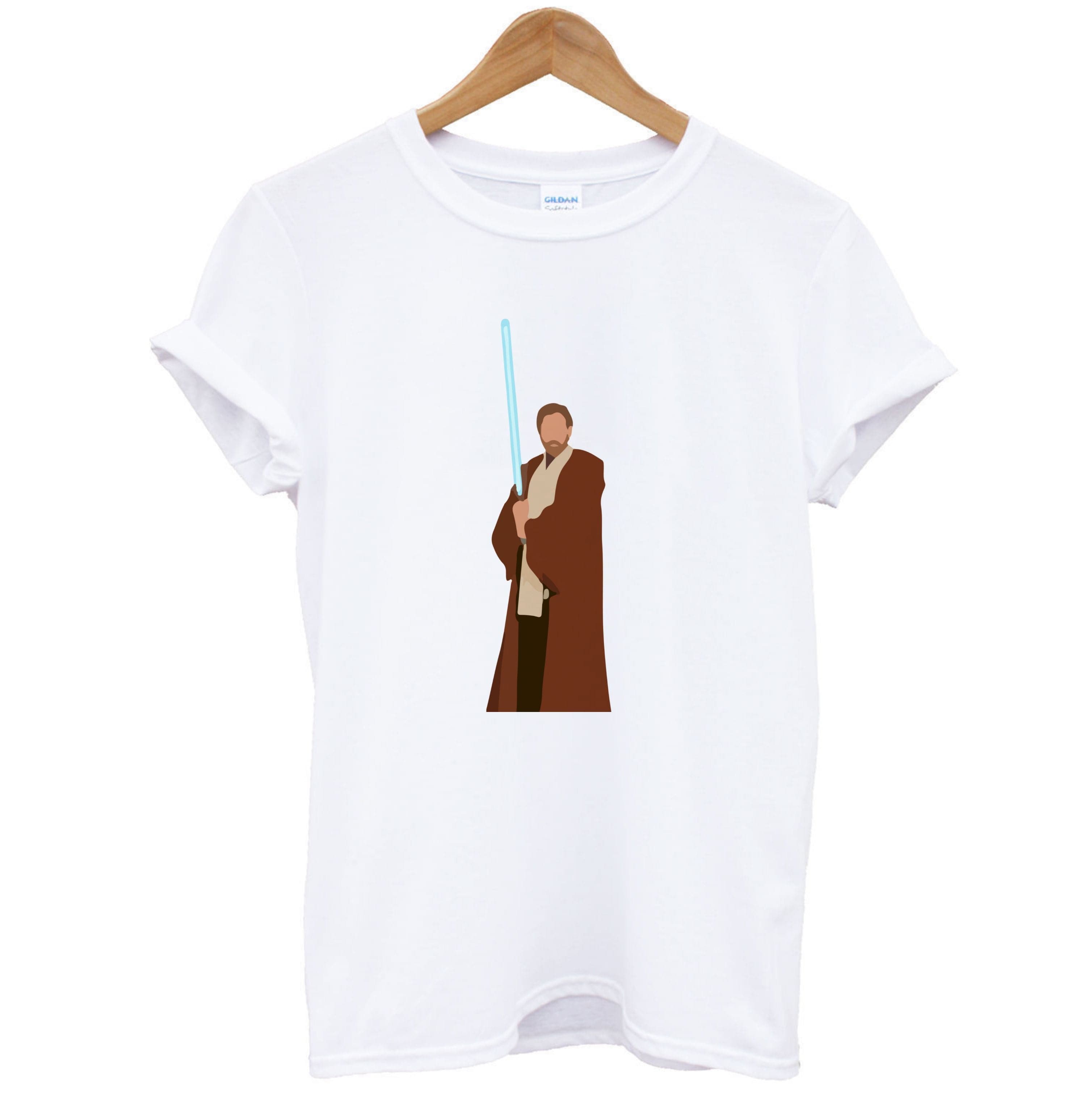 Kenobi Blue Lightsaber T-Shirt