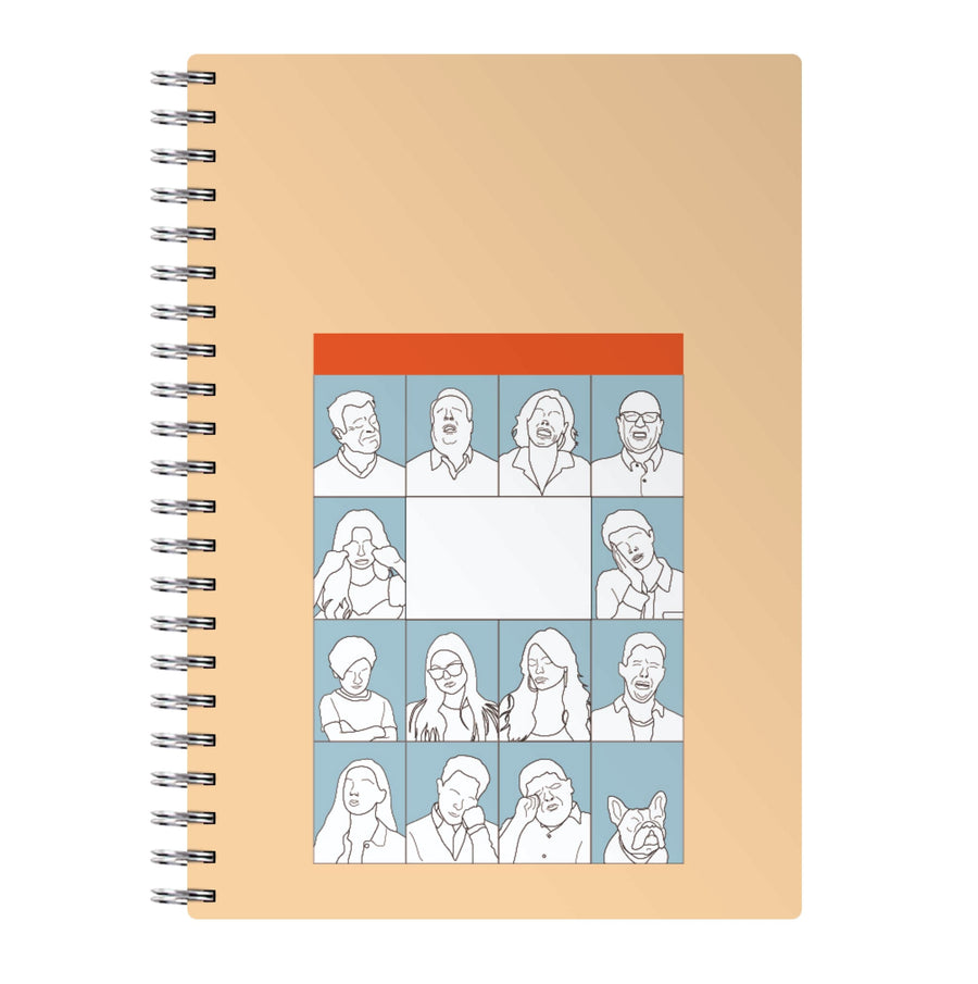 The Cast - Modern Family Notebook