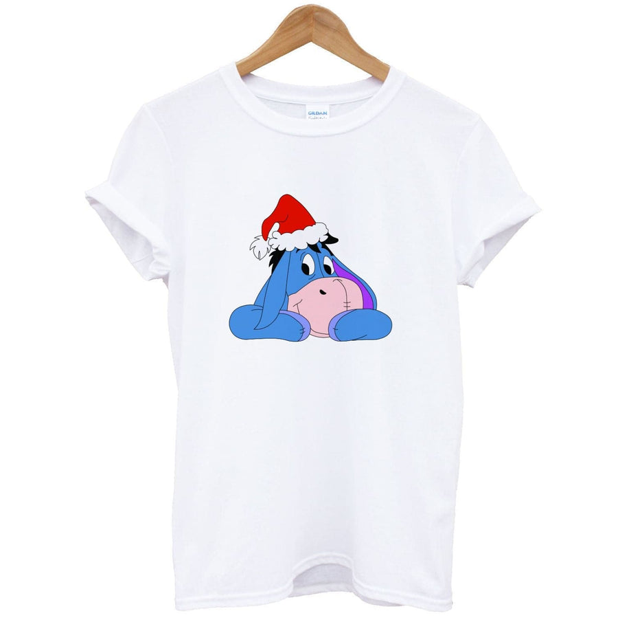 Eeyore Pattern - Disney Christmas T-Shirt