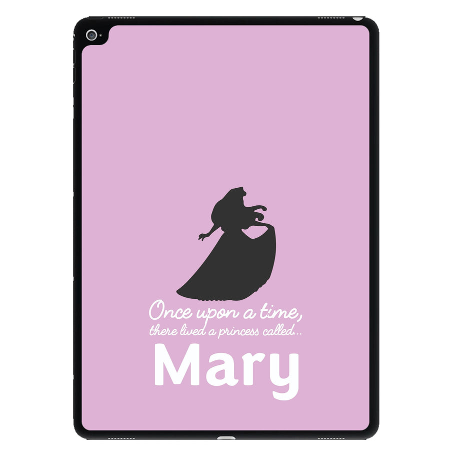Once Upon A Time There Lived A Princess - Personalised Disney  iPad Case