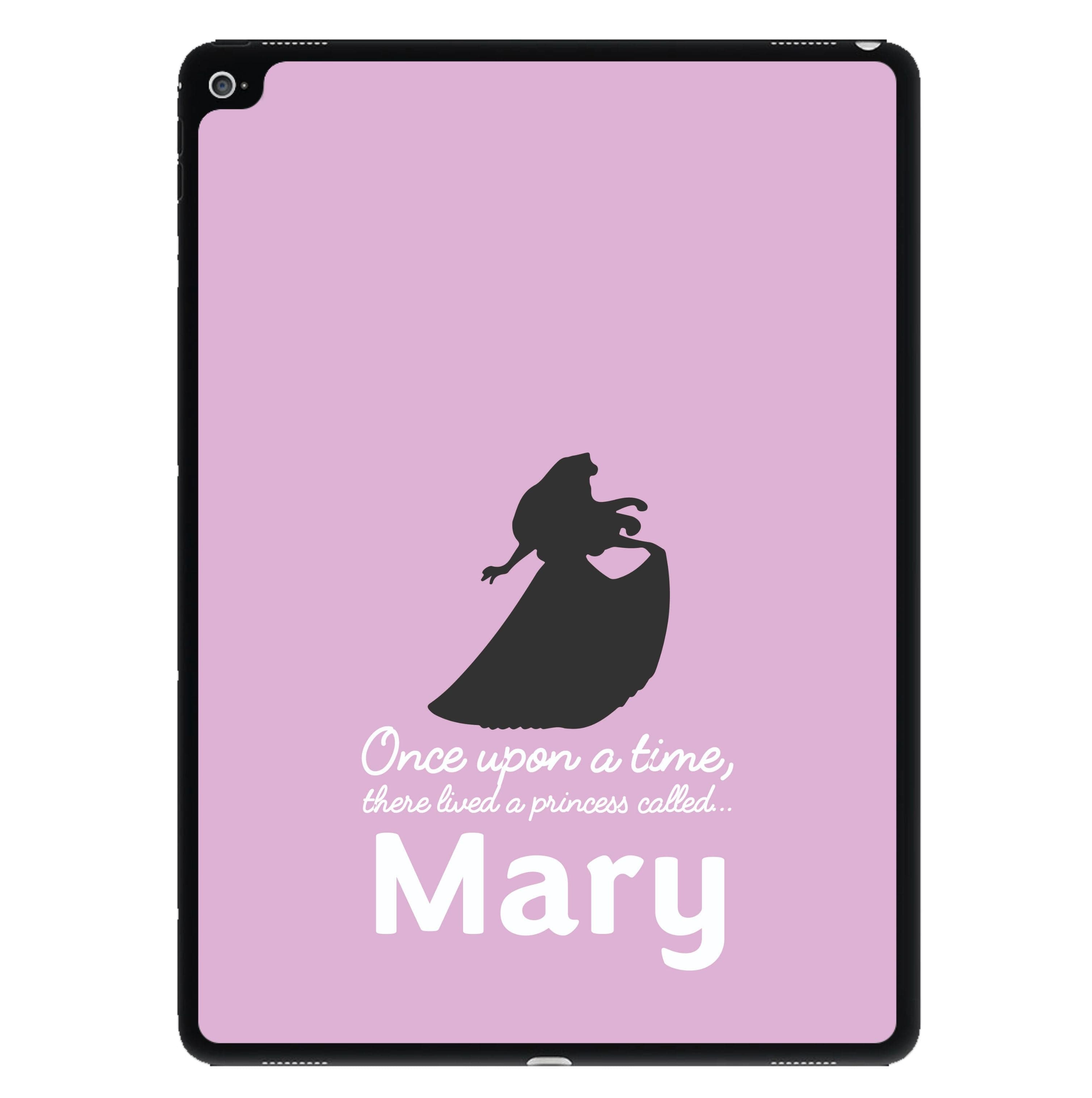 Once Upon A Time There Lived A Princess - Personalised Fairytale iPad Case