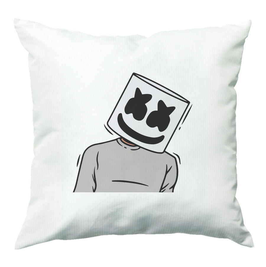 Grey Shirt - Marshmello Cushion