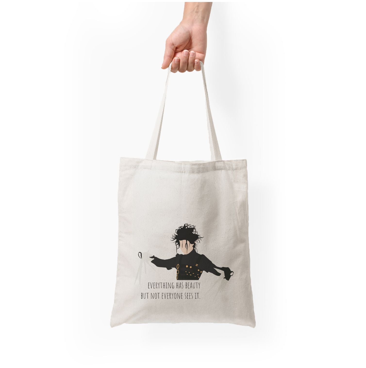 Everything Has Beauty - Scissorhands Tote Bag