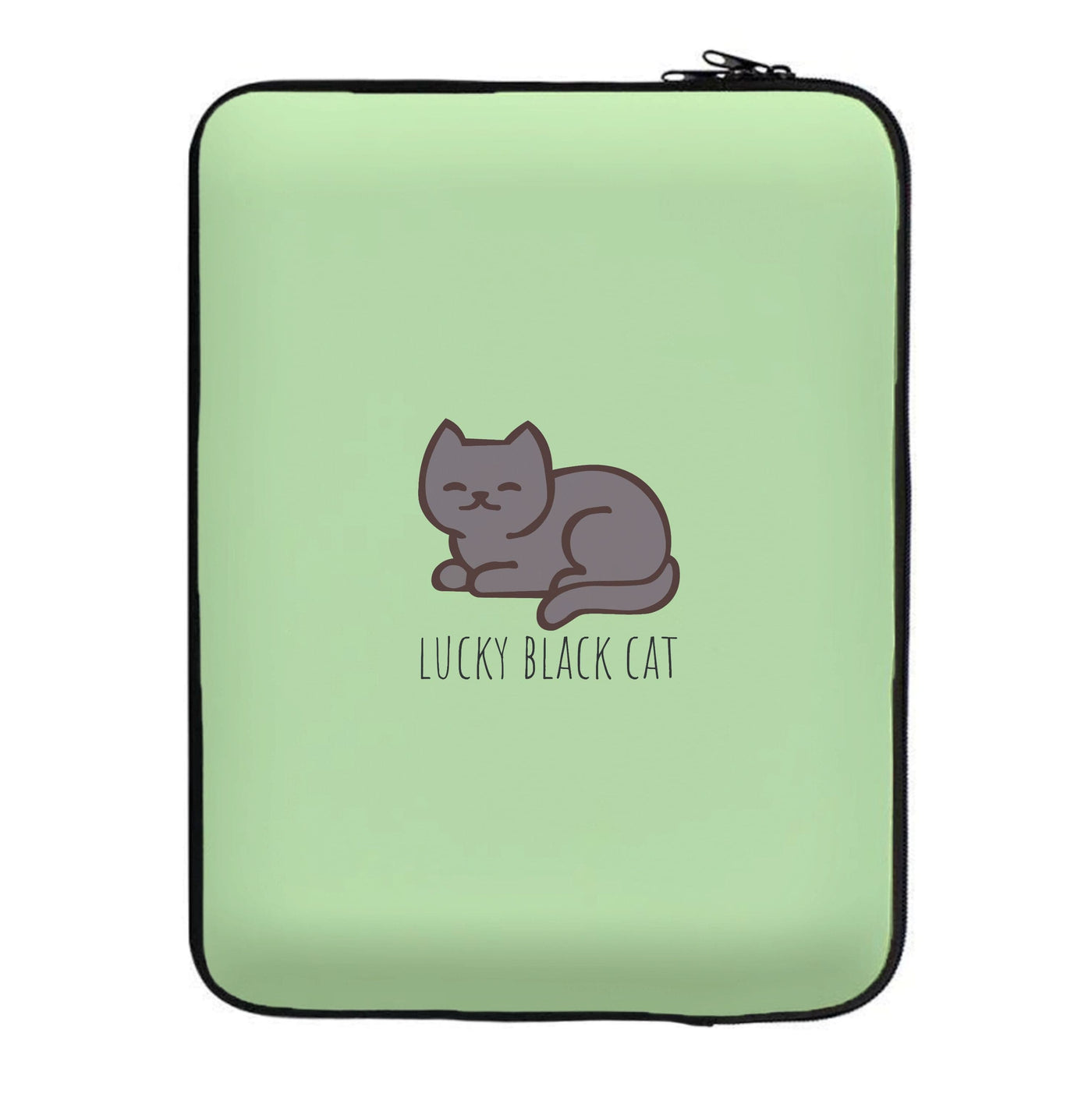 Lucky Black Cat - Cats Laptop Sleeve