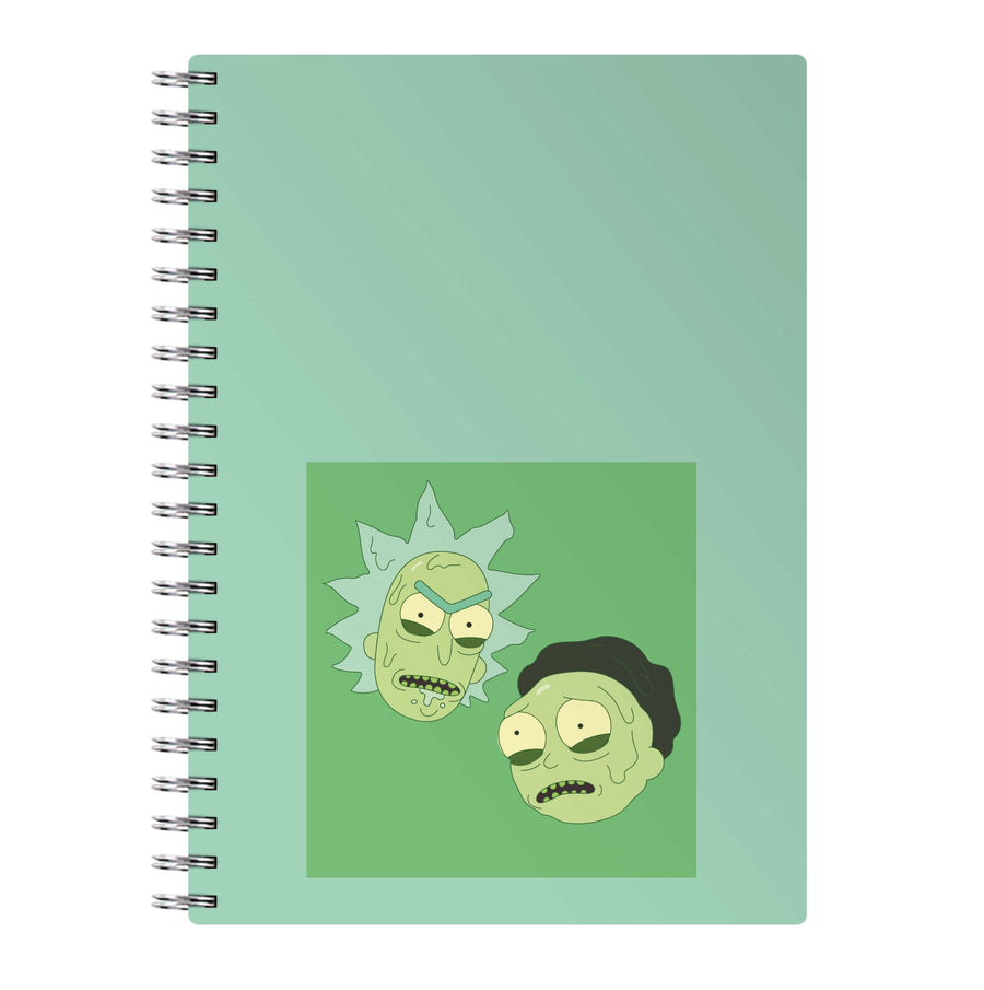 Melting - Rick And Morty Notebook