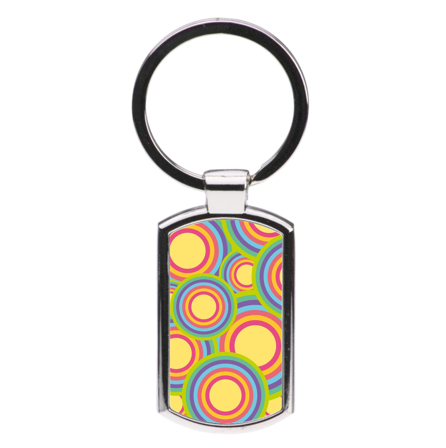 Abstract Pattern 6 Luxury Keyring