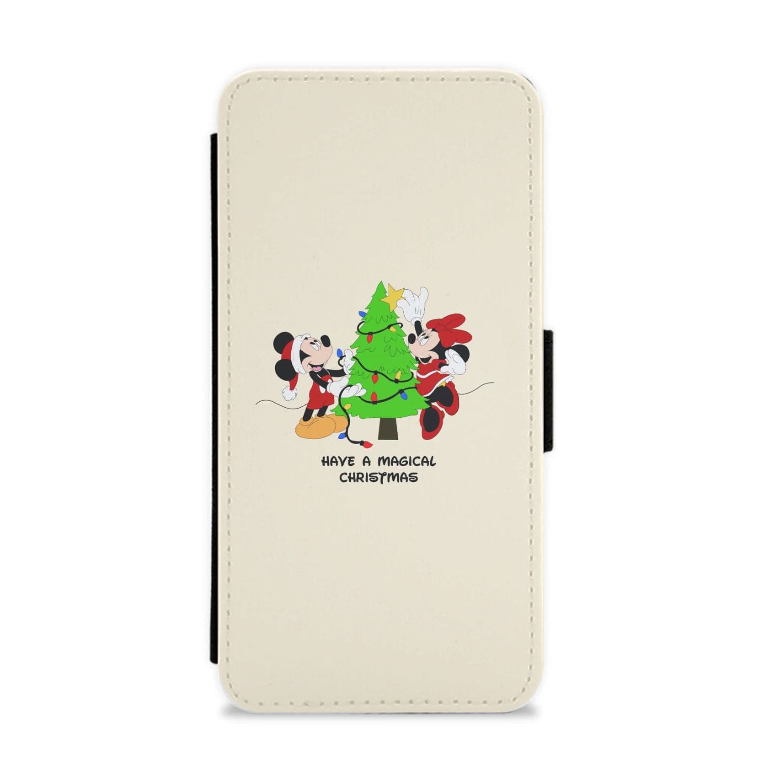 Festive Fairytale Mice - Christmas Flip / Wallet Phone Case