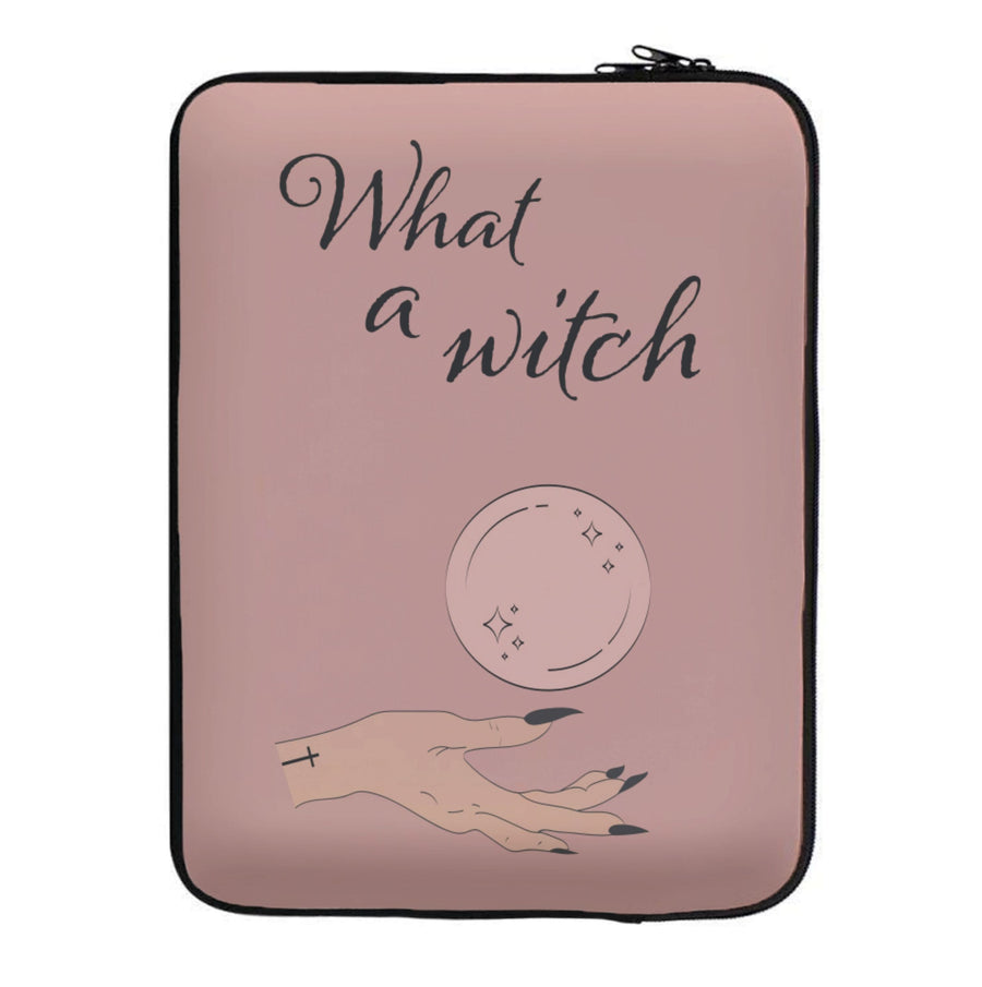 What A Witch - Halloween Laptop Sleeve