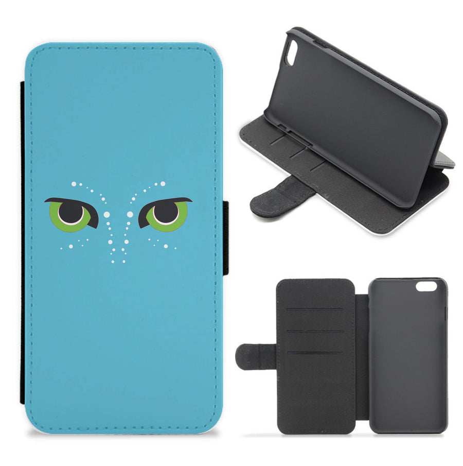 Avatar Eyes Flip / Wallet Phone Case