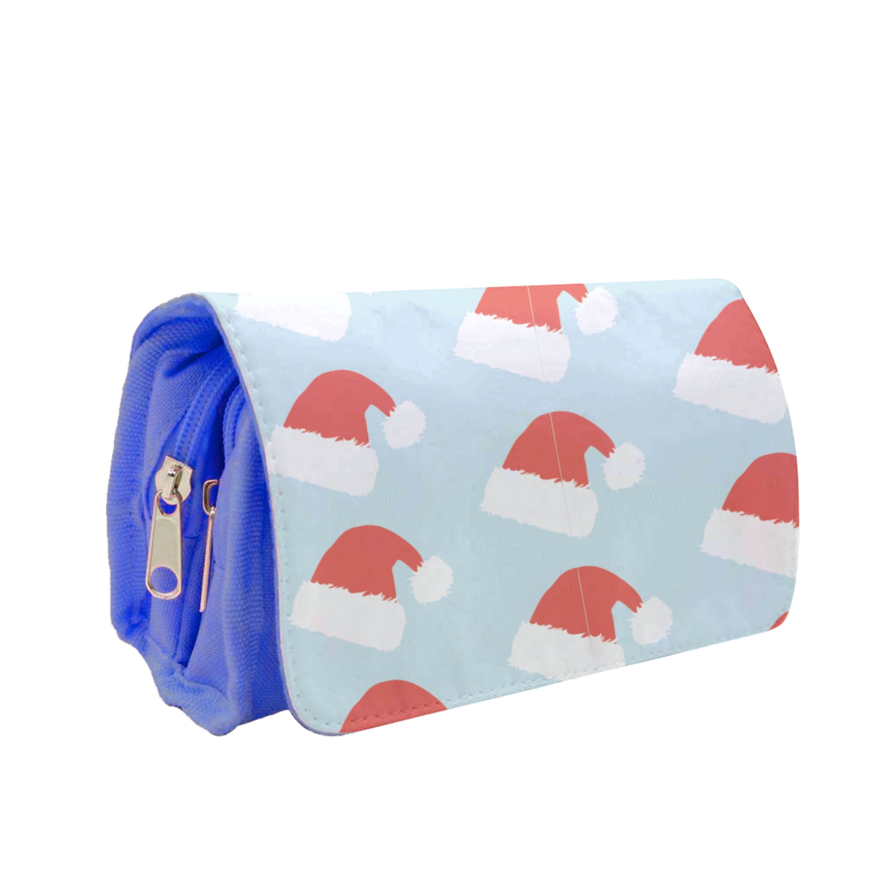 Santa Hat - Christmas Patterns Pencil Case