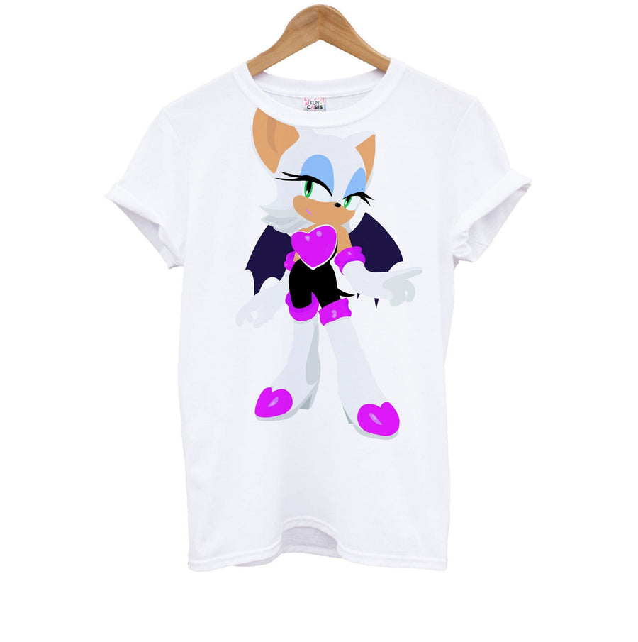 Pink Rogue - Sonic Kids T-Shirt