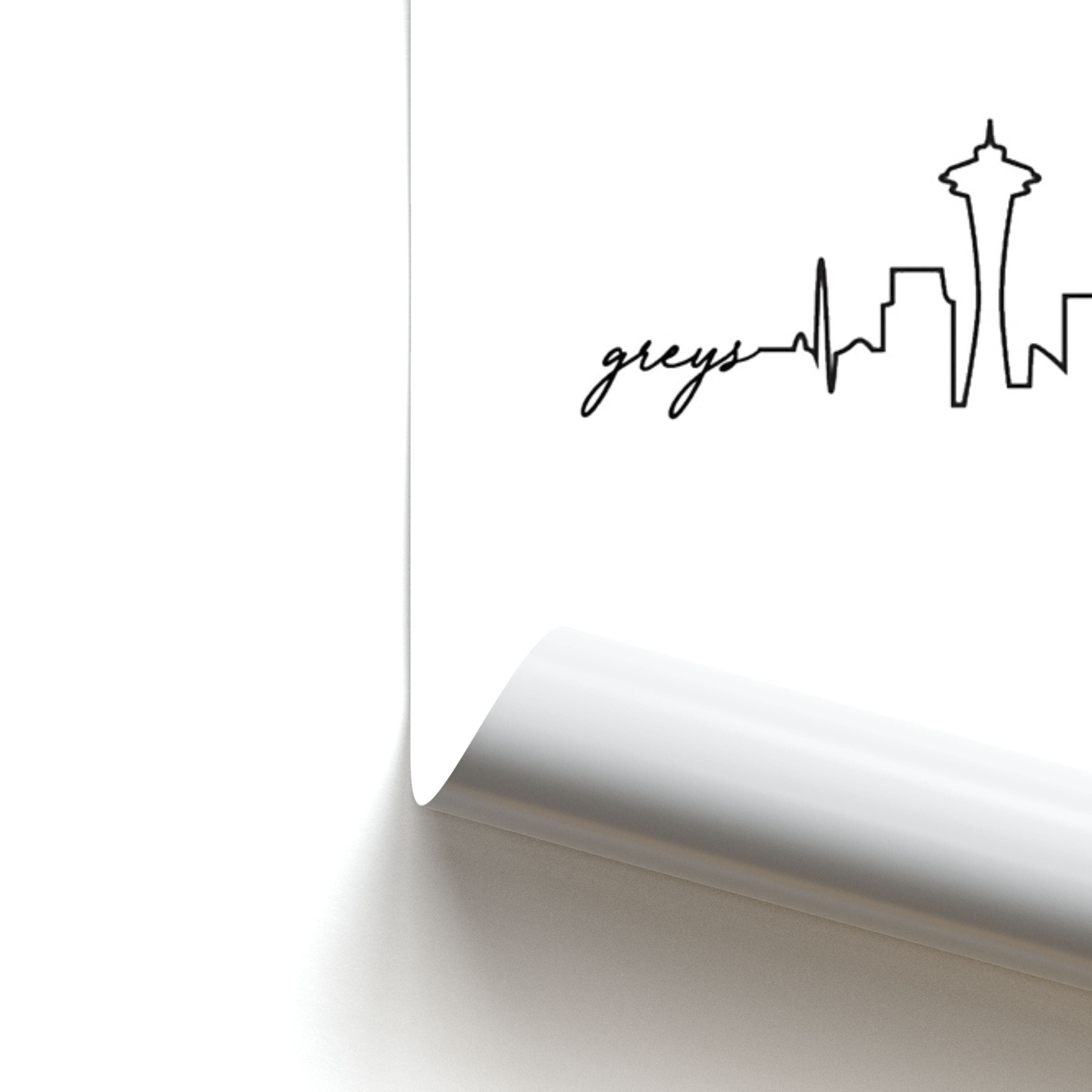 Grey's Skyline - Grey's Poster