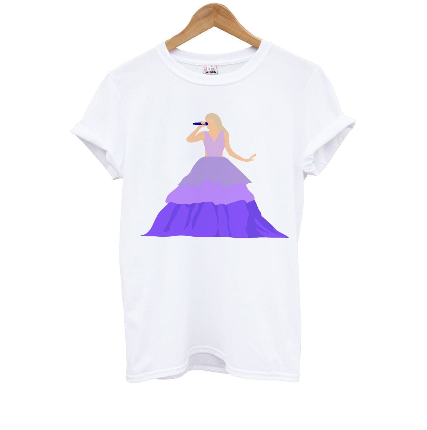 Purple Dress - Taylor Kids T-Shirt
