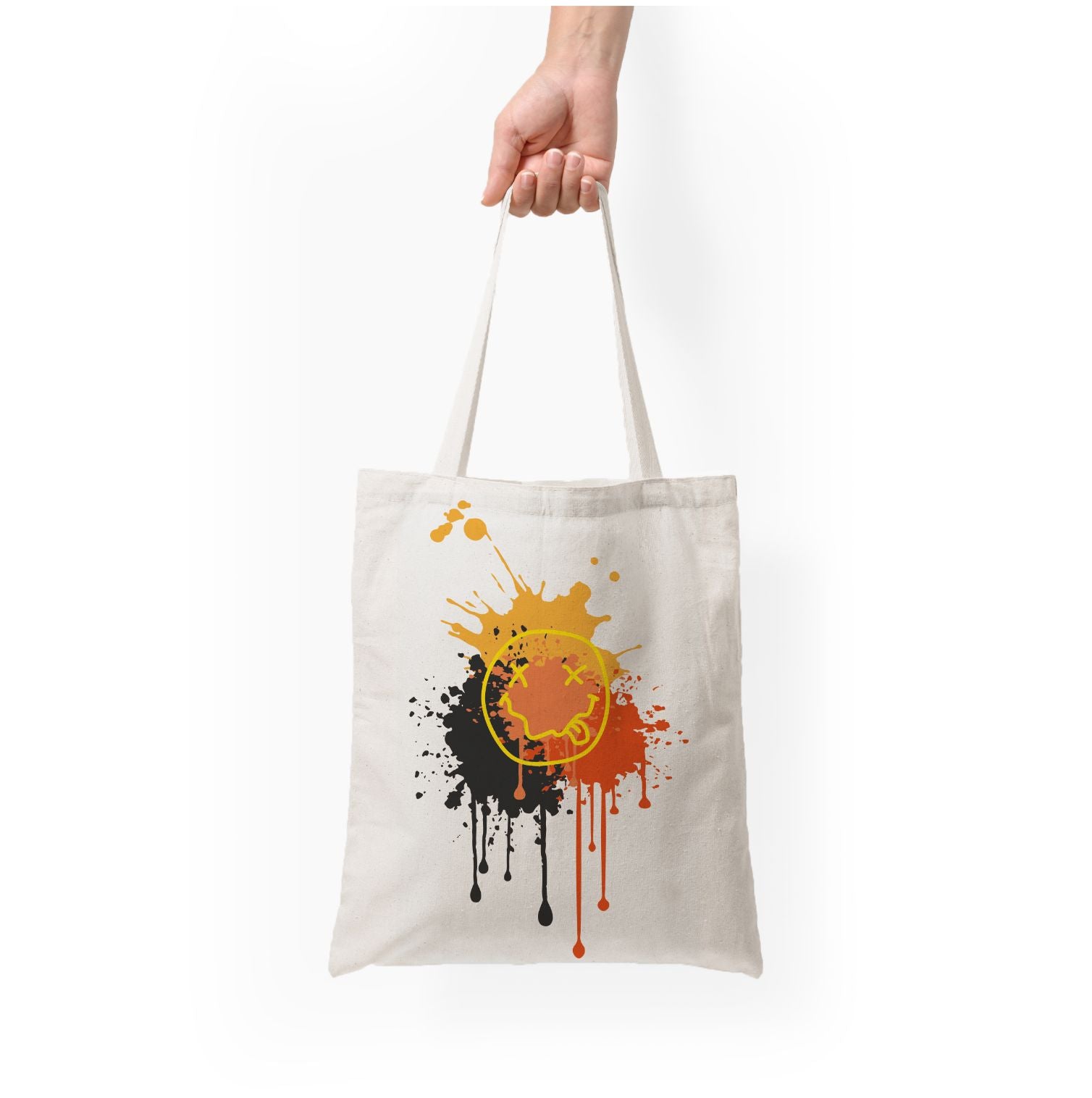 Orange Graffiti - Skate Aesthetic  Tote Bag