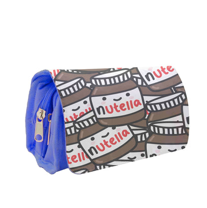 Cute Nutella Pattern Pencil Case