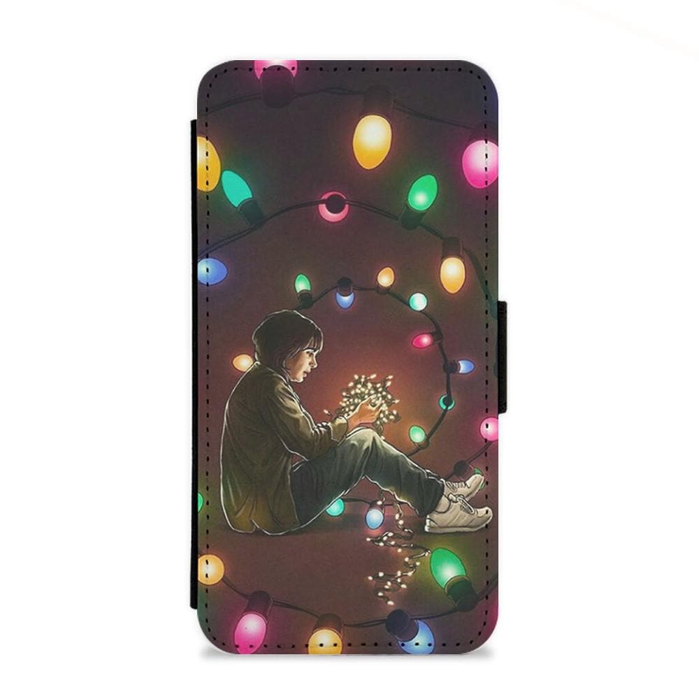 Light Swirl - Stranger Thnigs Flip Wallet Phone Case - Fun Cases