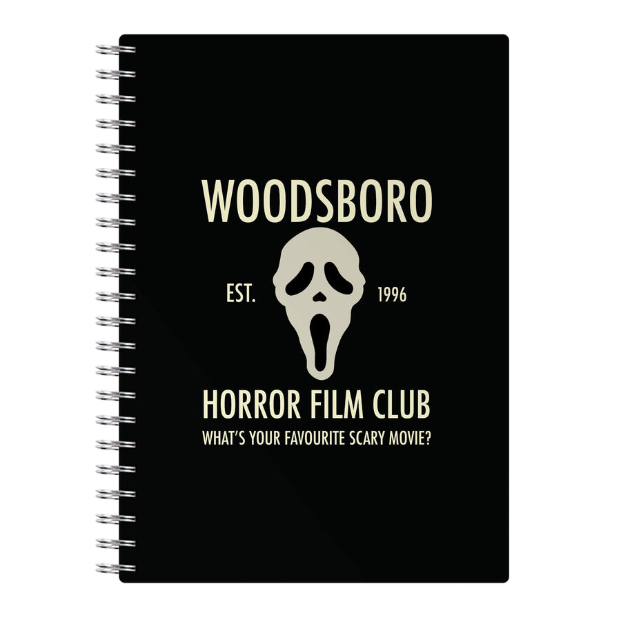 Woodsboro Horror Film Club - Scream Notebook