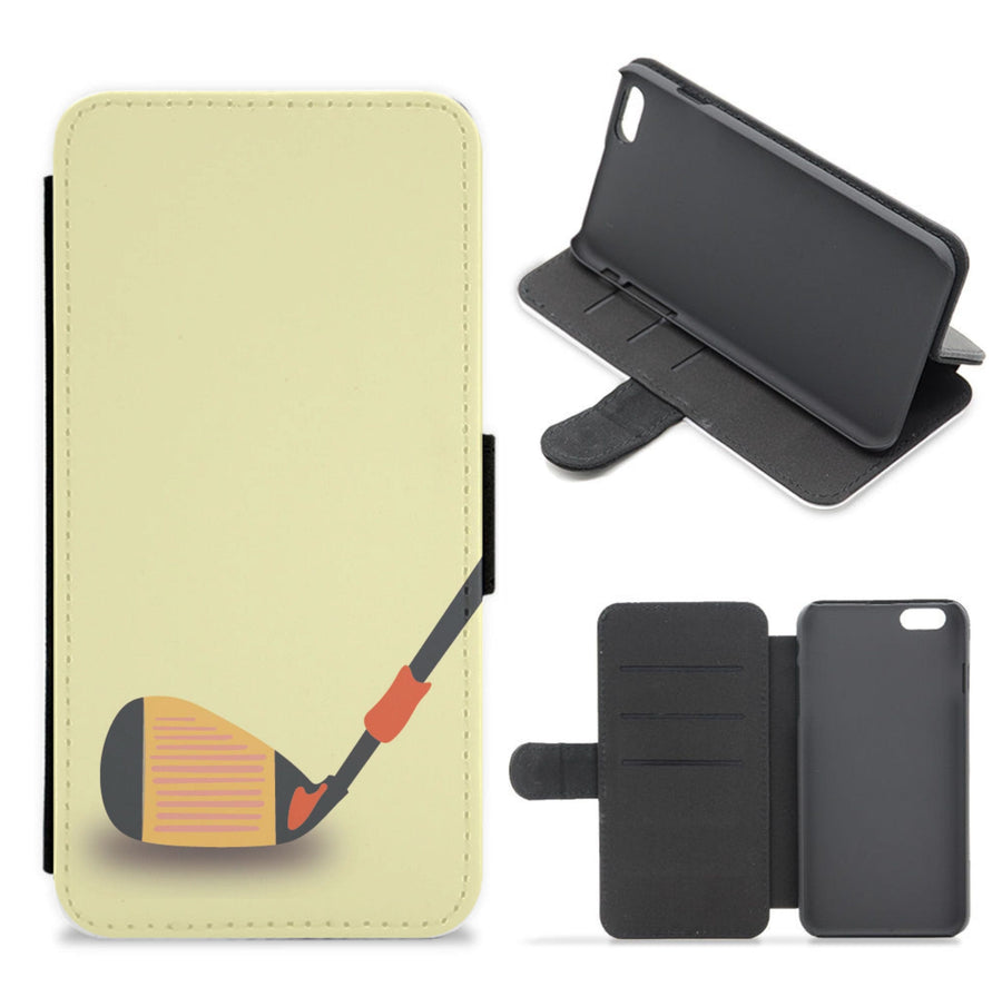 Gold Wedge - Golf Flip / Wallet Phone Case