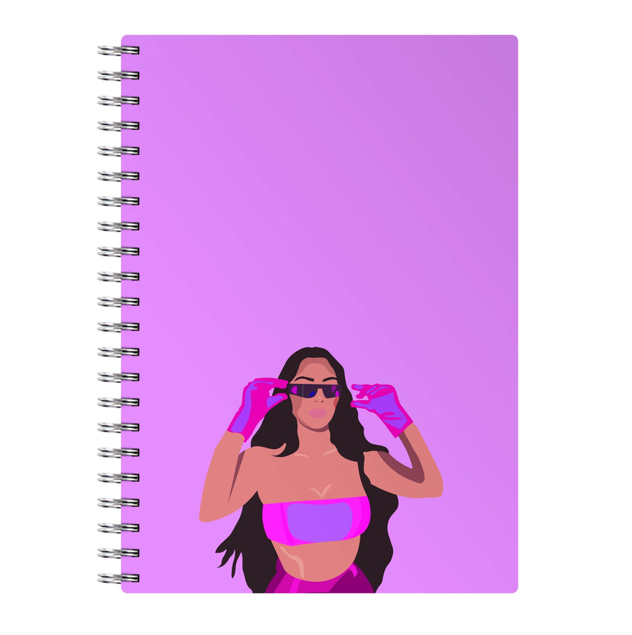 Purple & pink - Kim Kardashian Notebook
