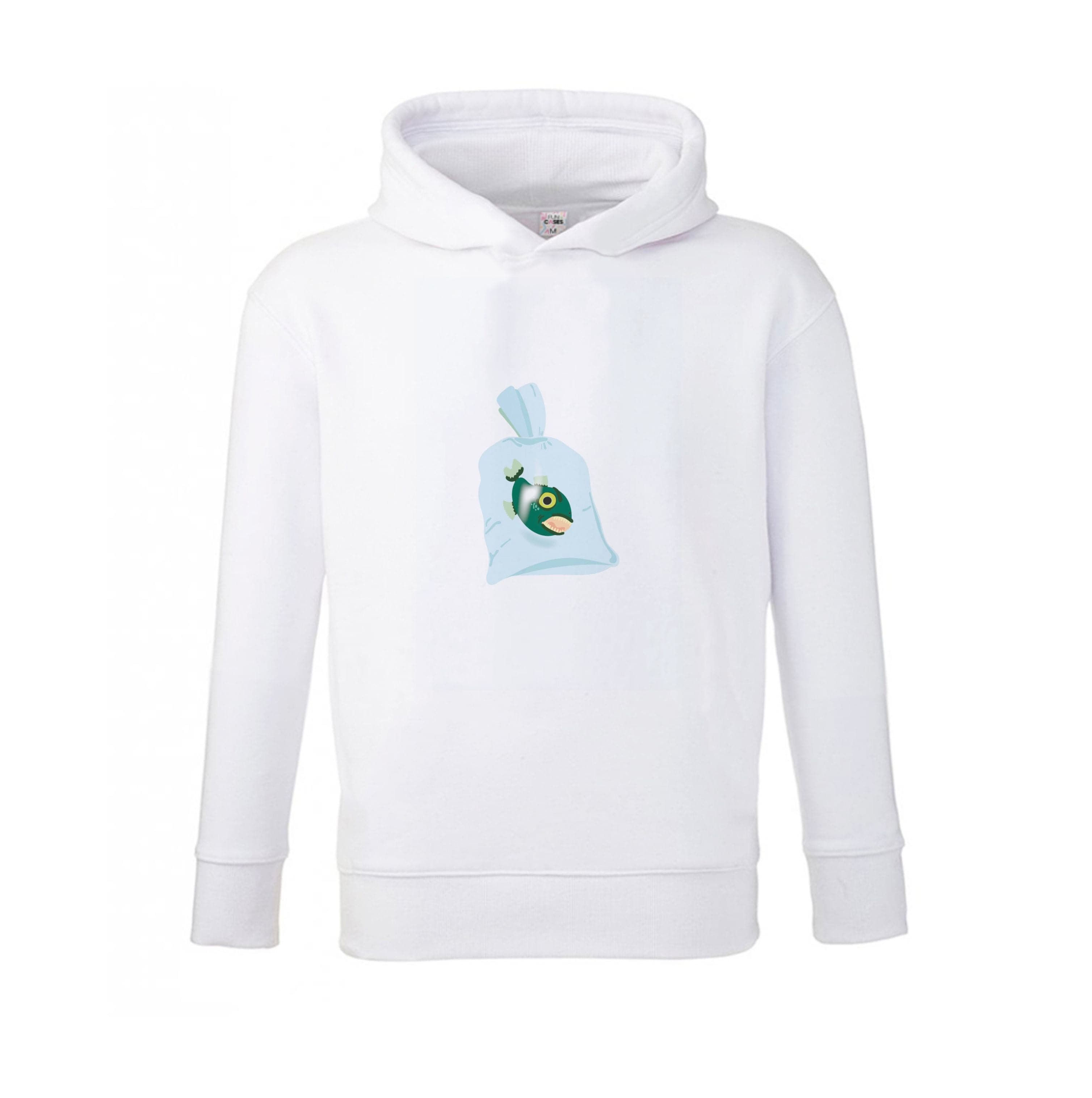 Fish In A Bag Wednesday Kids Hoodie