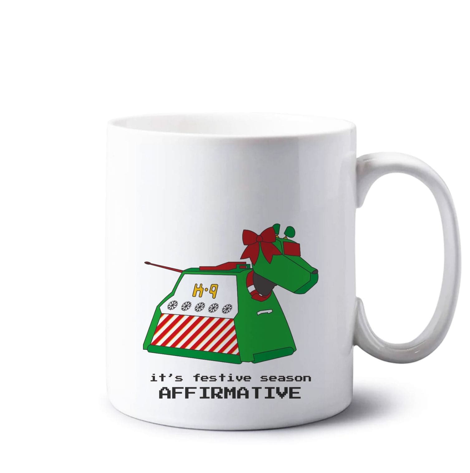 K9 Festive Season - Doctor Who Mug