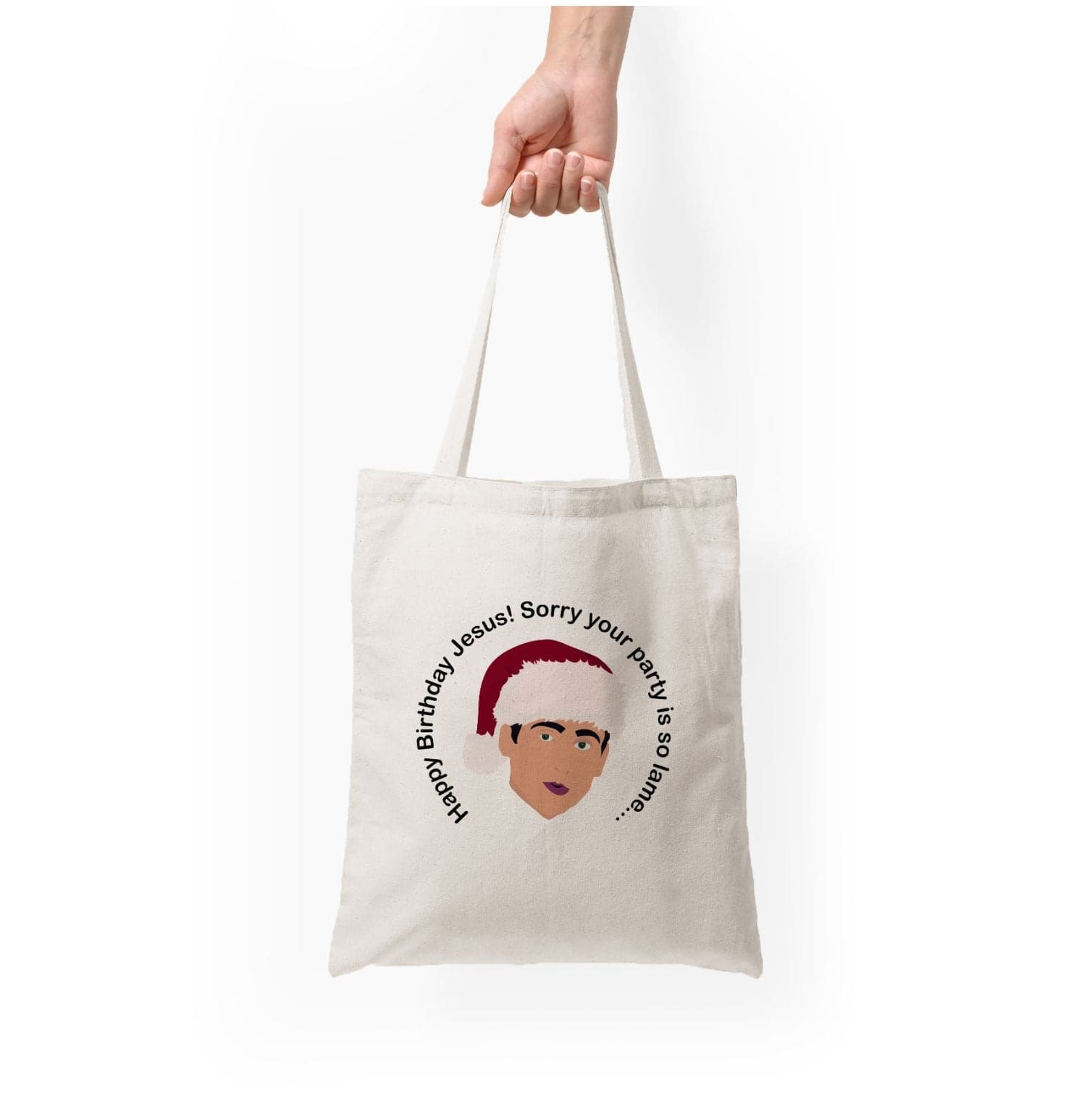 Happy Birthday Jesus Tote Bag