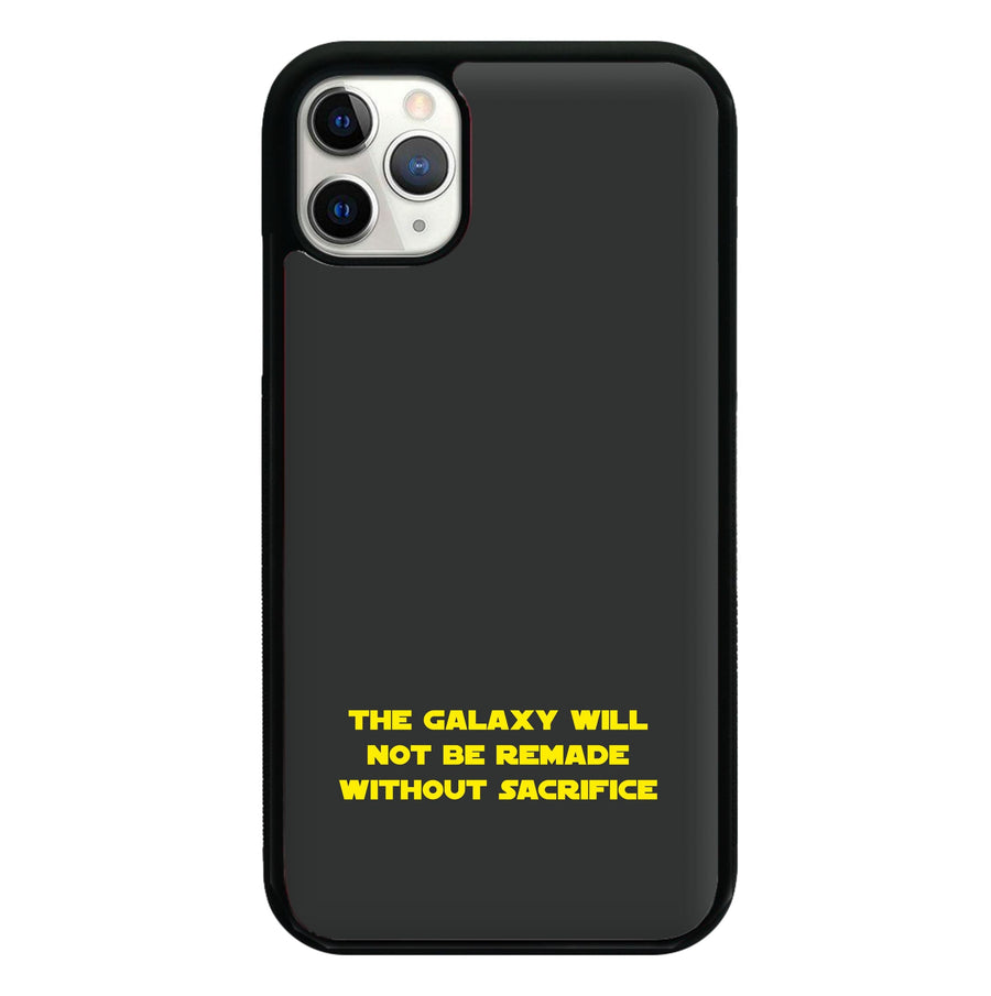 Galaxy Will Not Be Remade - Tales Of The Jedi  Phone Case