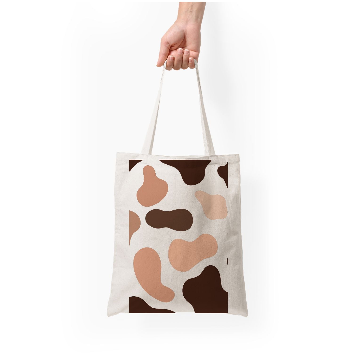 Cowprint Nude Tote Bag