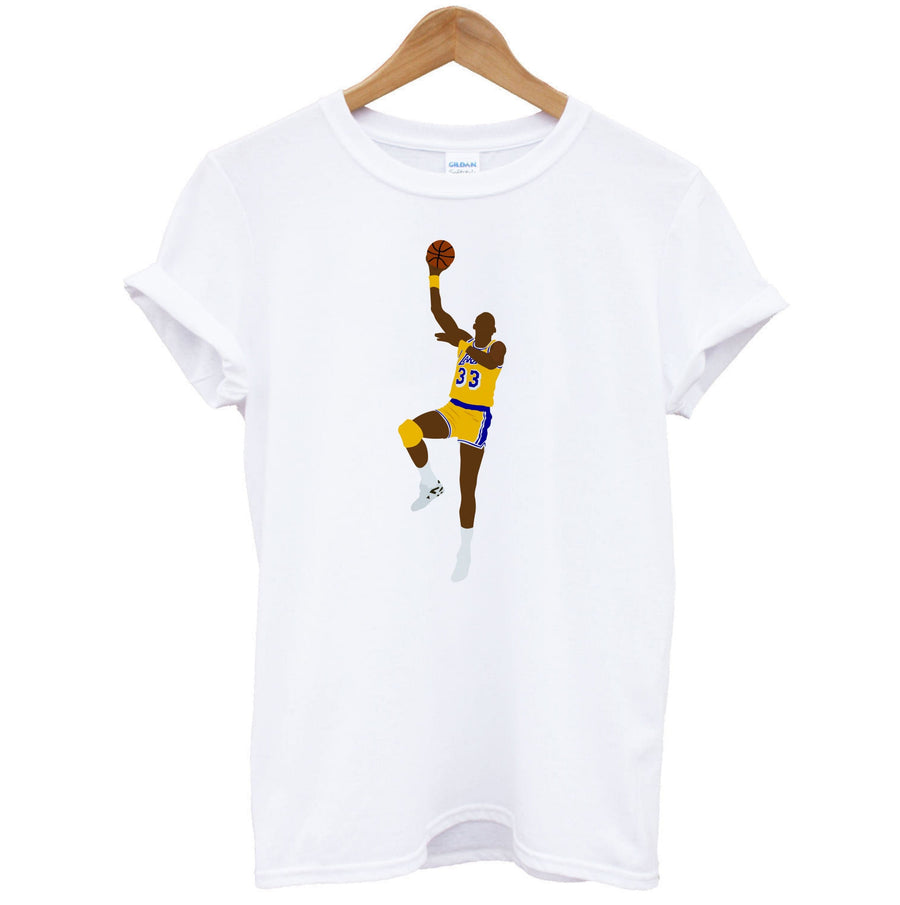 Kareem Abdul-Jabbar - Basketball T-Shirt
