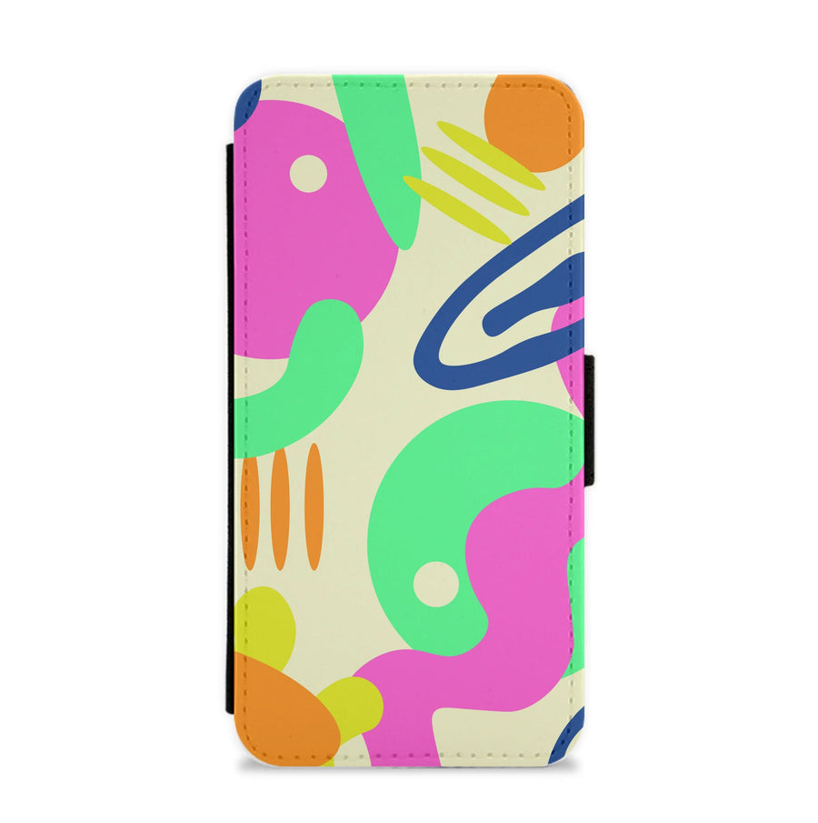 Abstract Pattern 1 Flip / Wallet Phone Case