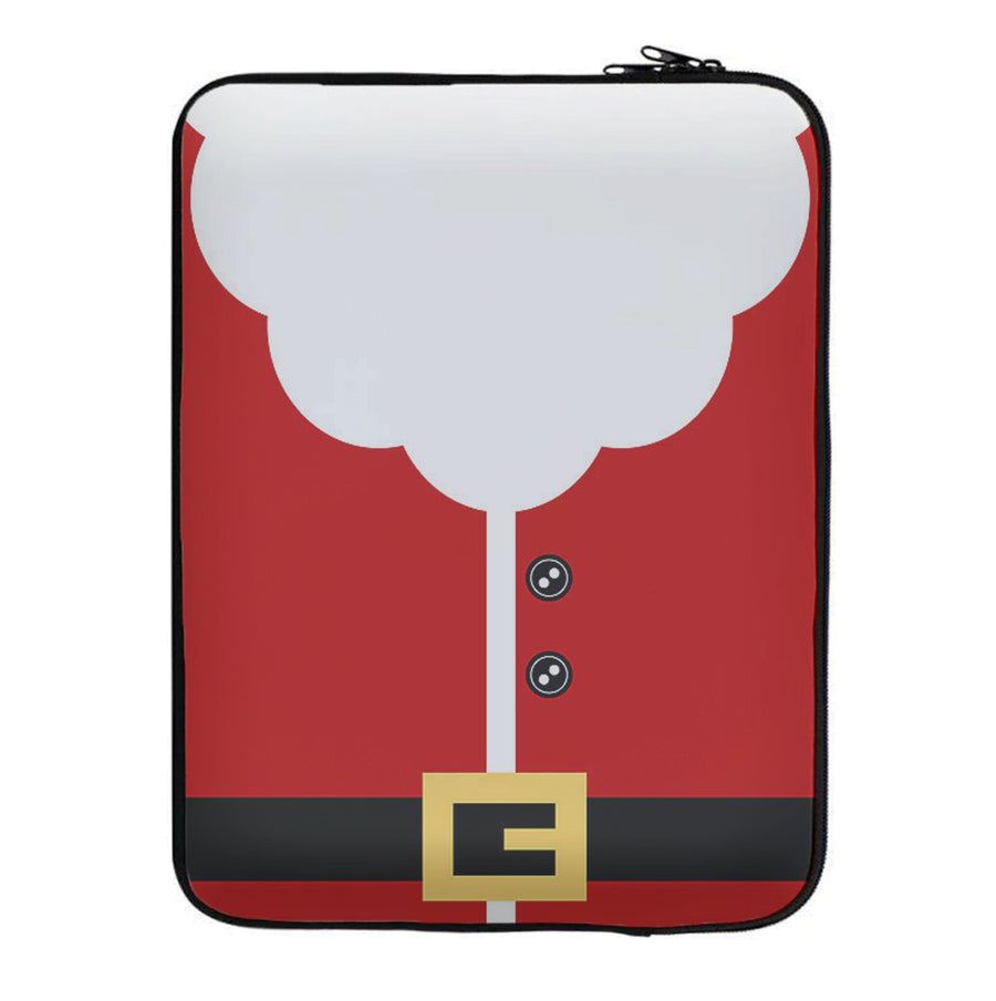Santa Clause Outfit Laptop Sleeve