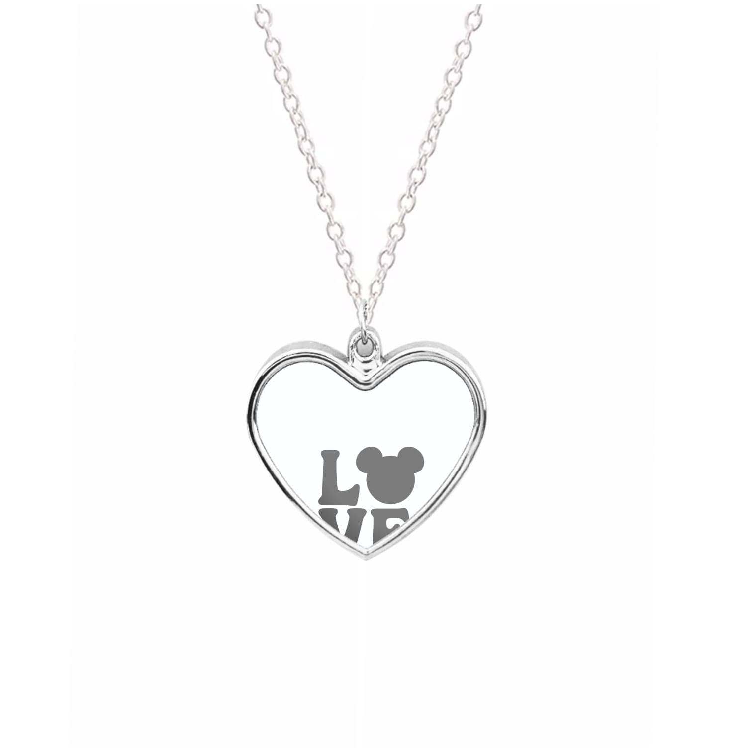 Mouse Love Valentine's Necklace