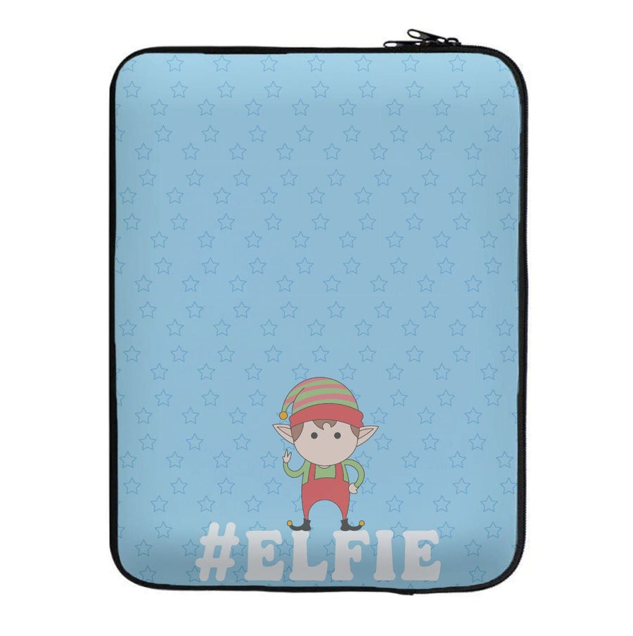 Elfie - Christmas Puns Laptop Sleeve