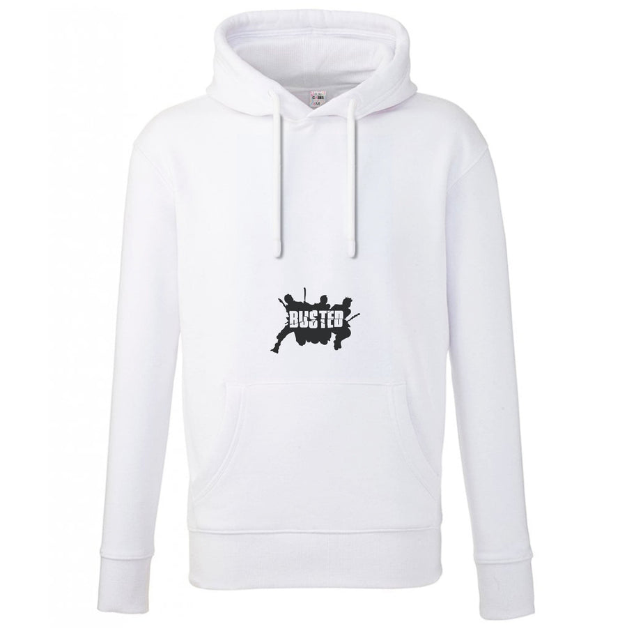 Splatter Text - Busted Hoodie