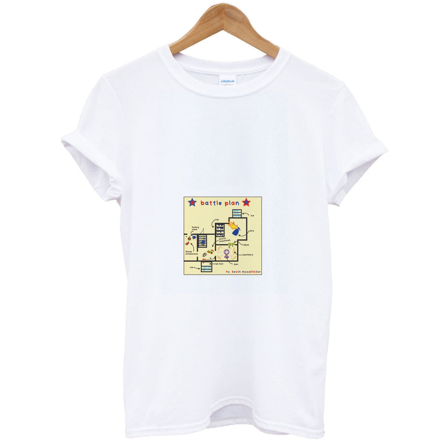Battle Plan - Home Alone T-Shirt