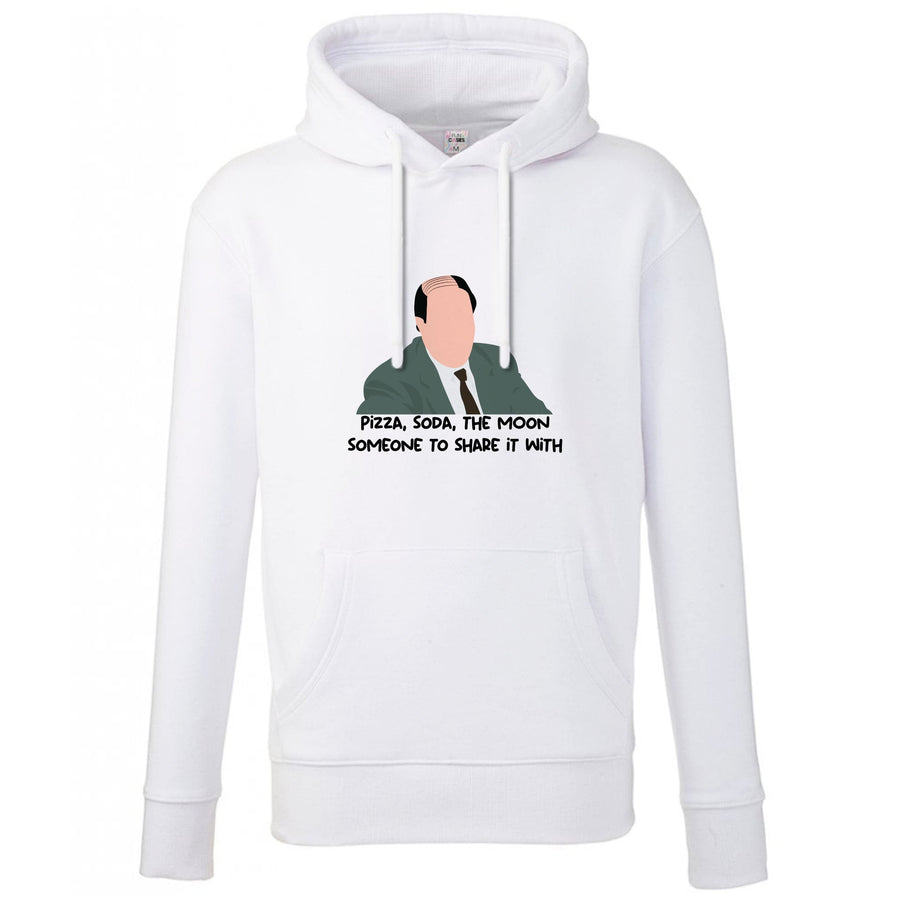 Pizza, Soda, The Moon - The Office Hoodie