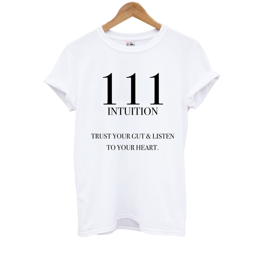 111 - Angel Numbers Kids T-Shirt