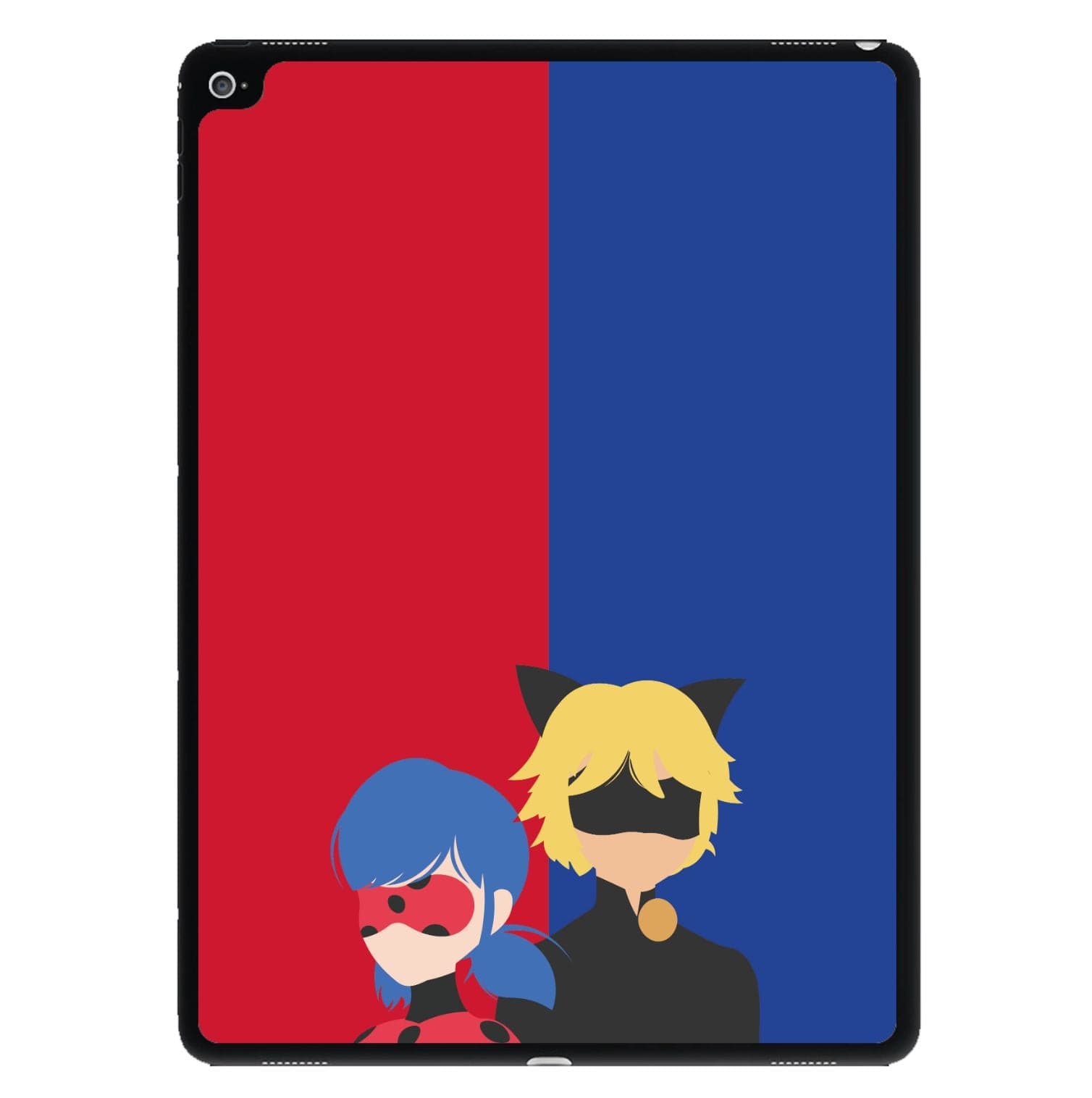 Red And Blue iPad Case