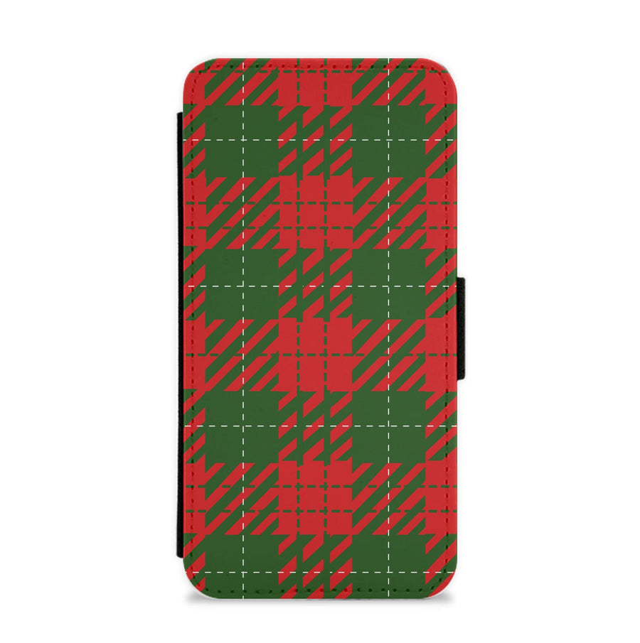 Wrapping - Christmas Patterns Flip / Wallet Phone Case