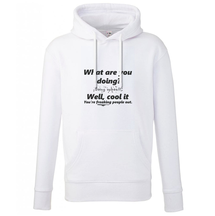 What Are You Doing - Jenna Ortega Hoodie