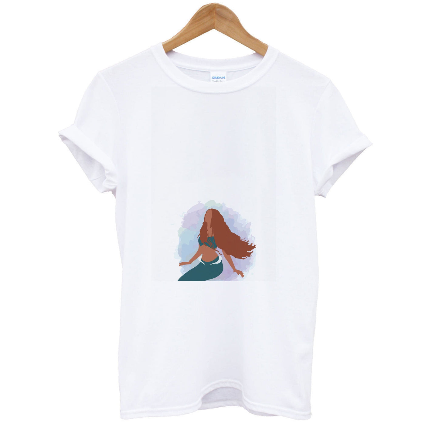 Ariel Watercolour - The Little Mermaid T-Shirt