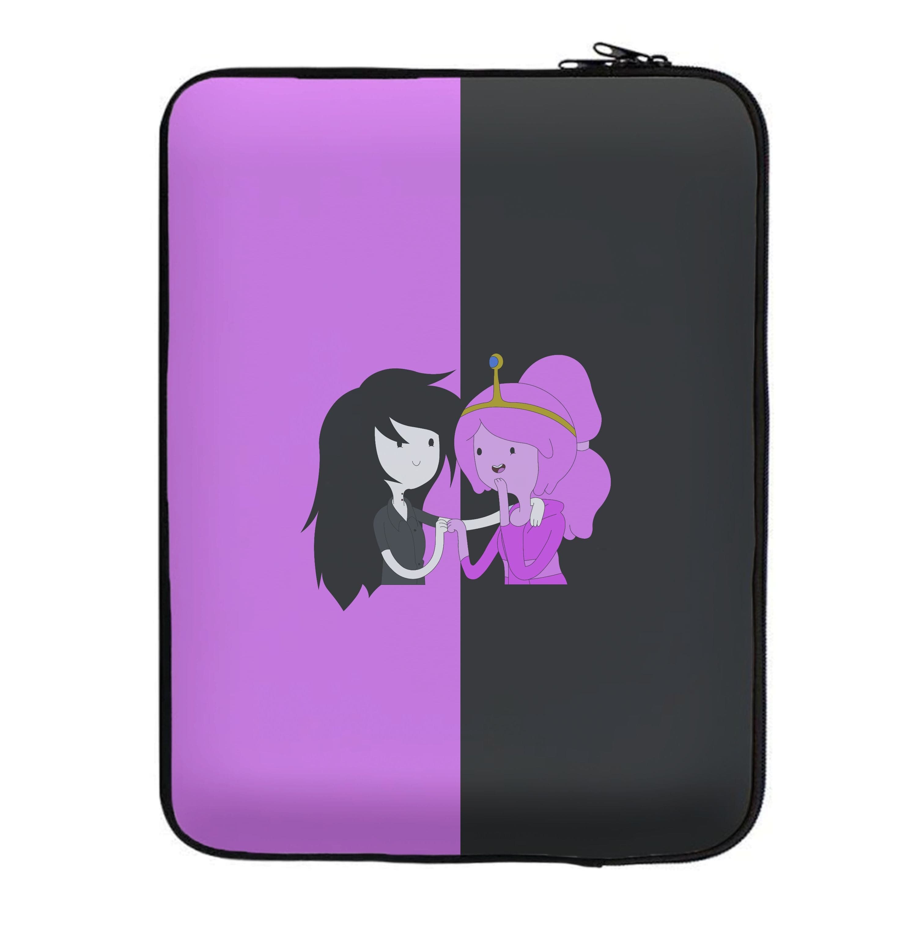 Marceline And Bubblegum Laptop Sleeve