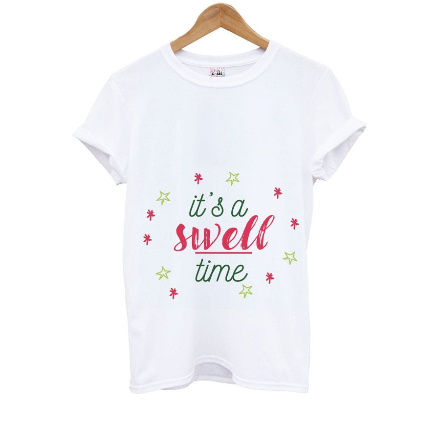 It's A Swell Time - Christmas Songs Kids T-Shirt