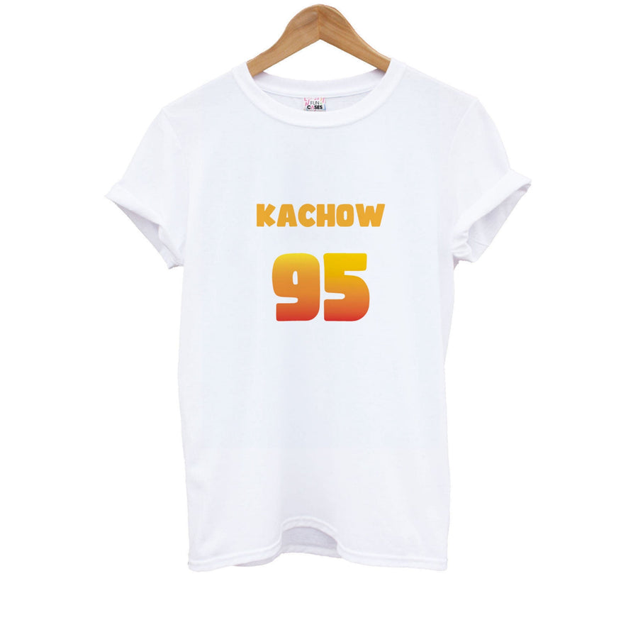 Kachow 95 - Cars Kids T-Shirt