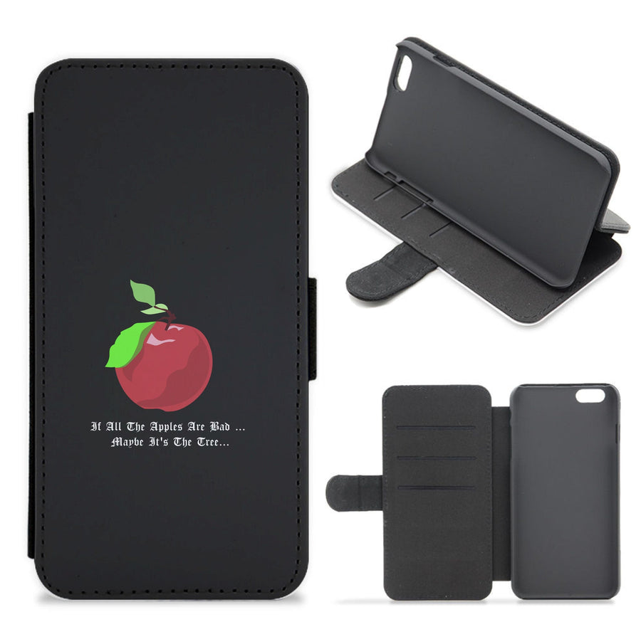 If All The Apples Are Bad - Lucifer Flip / Wallet Phone Case