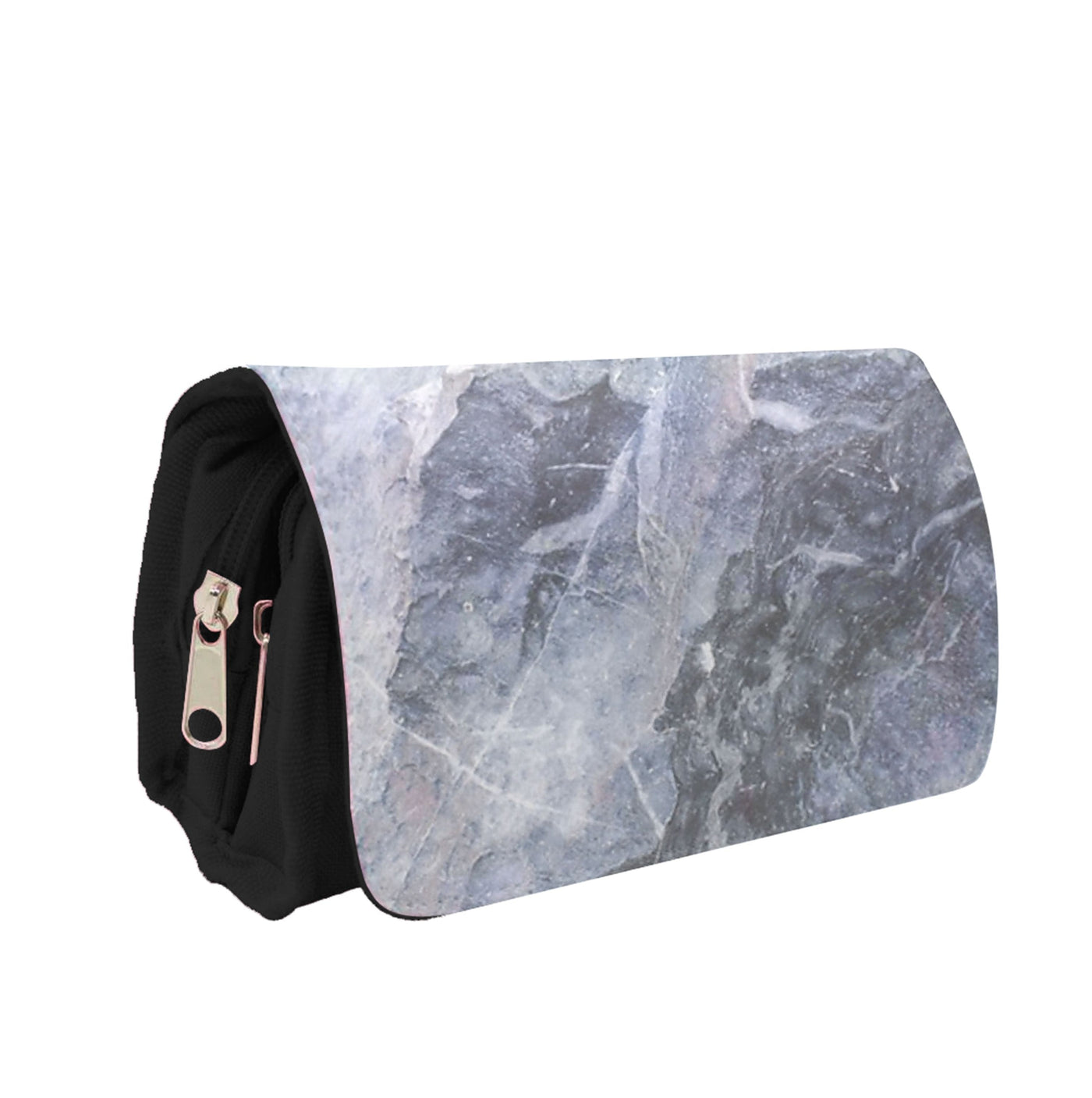 Grey and White Marble Pencil Case