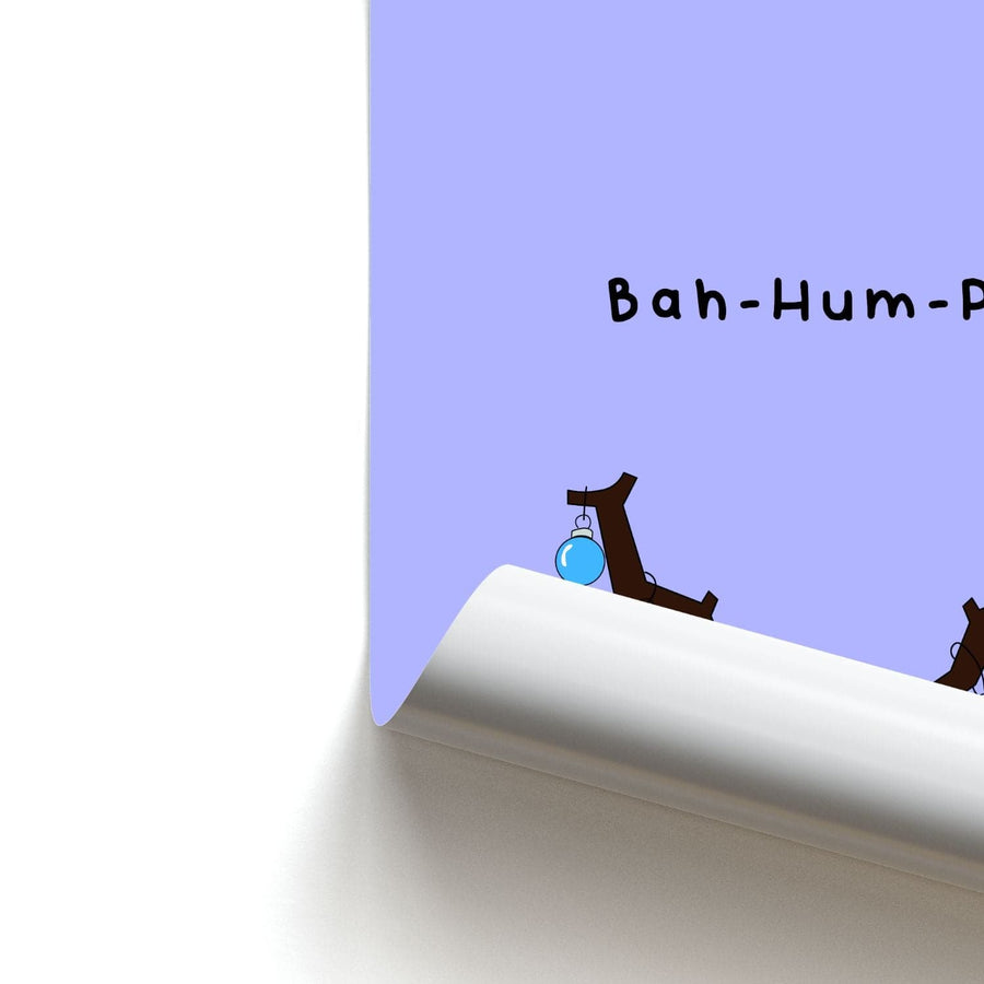Buh-hum-pug - Christmas Poster