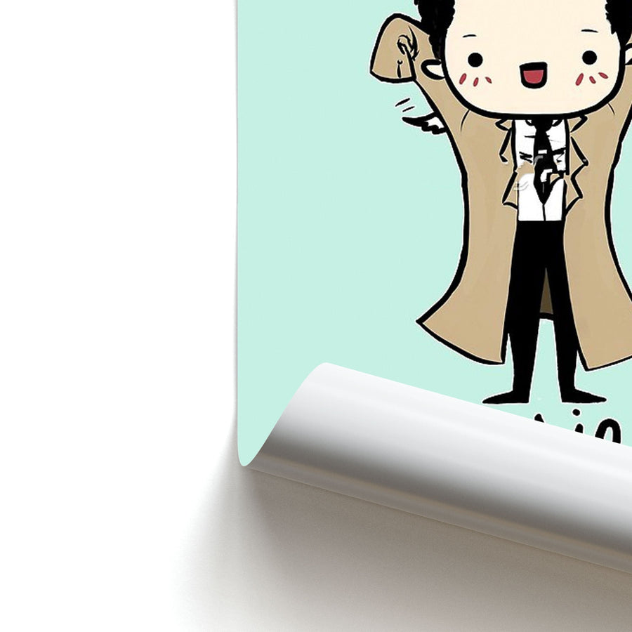 Castiel - Angel of the Lord - Supernatural Poster